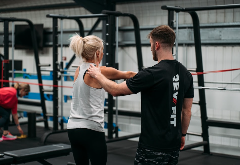 Small group personal training session at REV/FIT in Bury St Edmunds