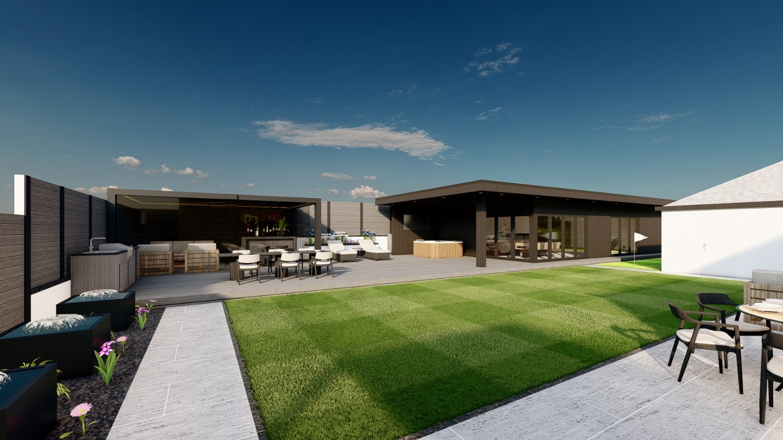 Yorkshire landscaping project