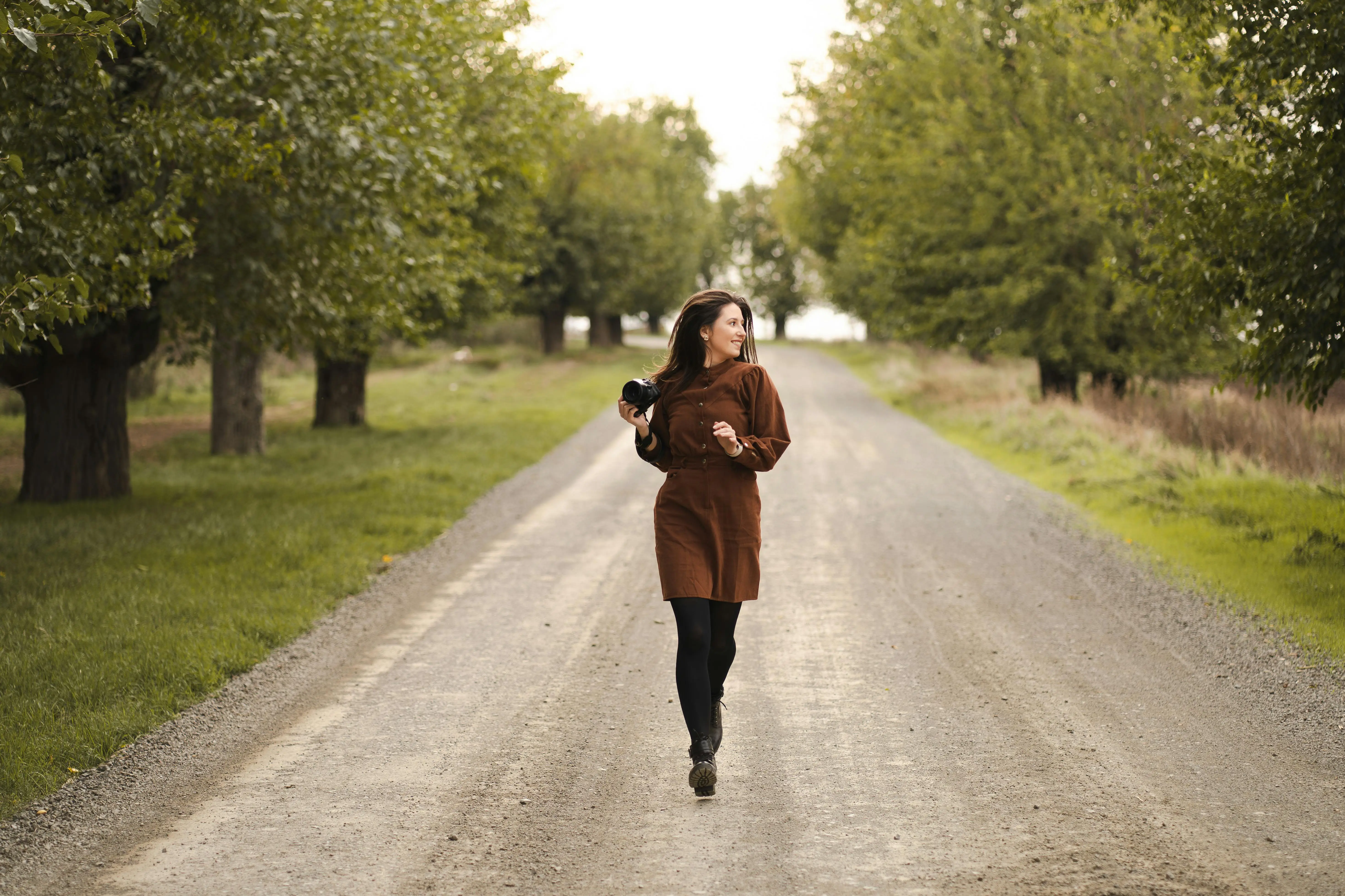 Woman moving forward, identity expansion gets you moving, not just regulation