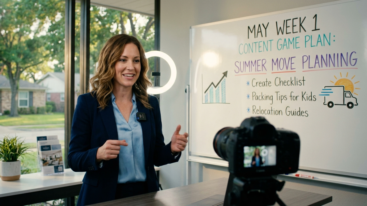 May Week 1 Content Game Plan: Summer Move Planning