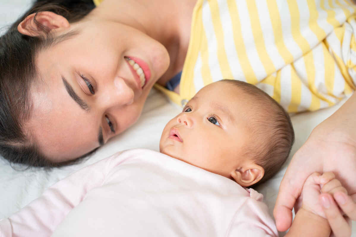Baby brain development supported by parent and baby serve and return communication