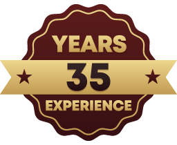 35 Years Experience Icon