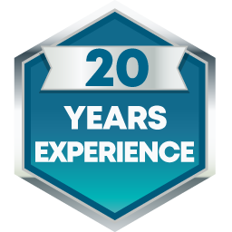 20 Years Experience Icon
