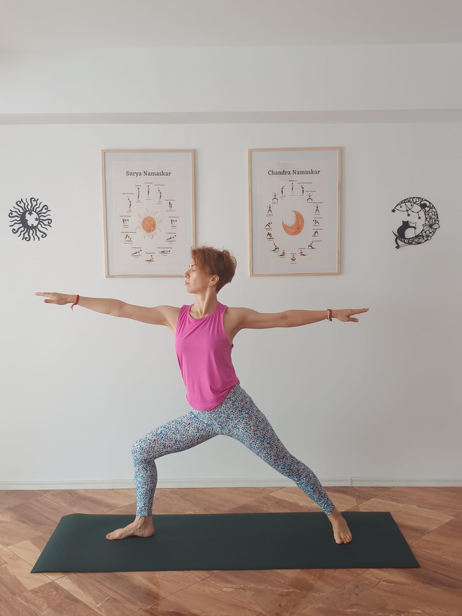 Sesiune de yoga în studio