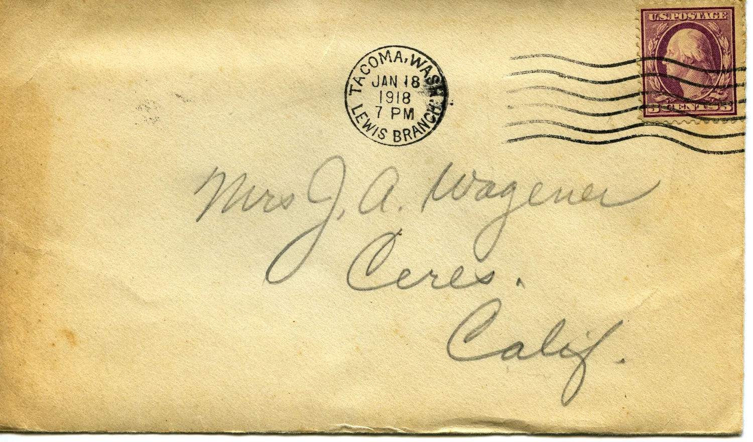 LETTER 1918 01 16