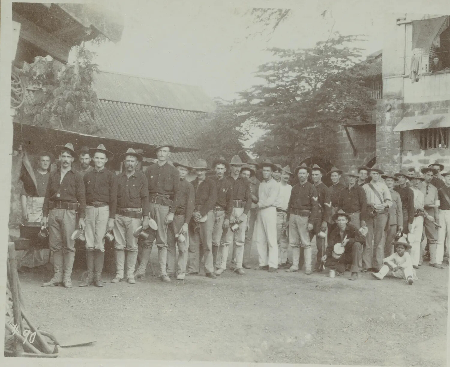 US Army Volunteers in Formation, Philippine-American War Era