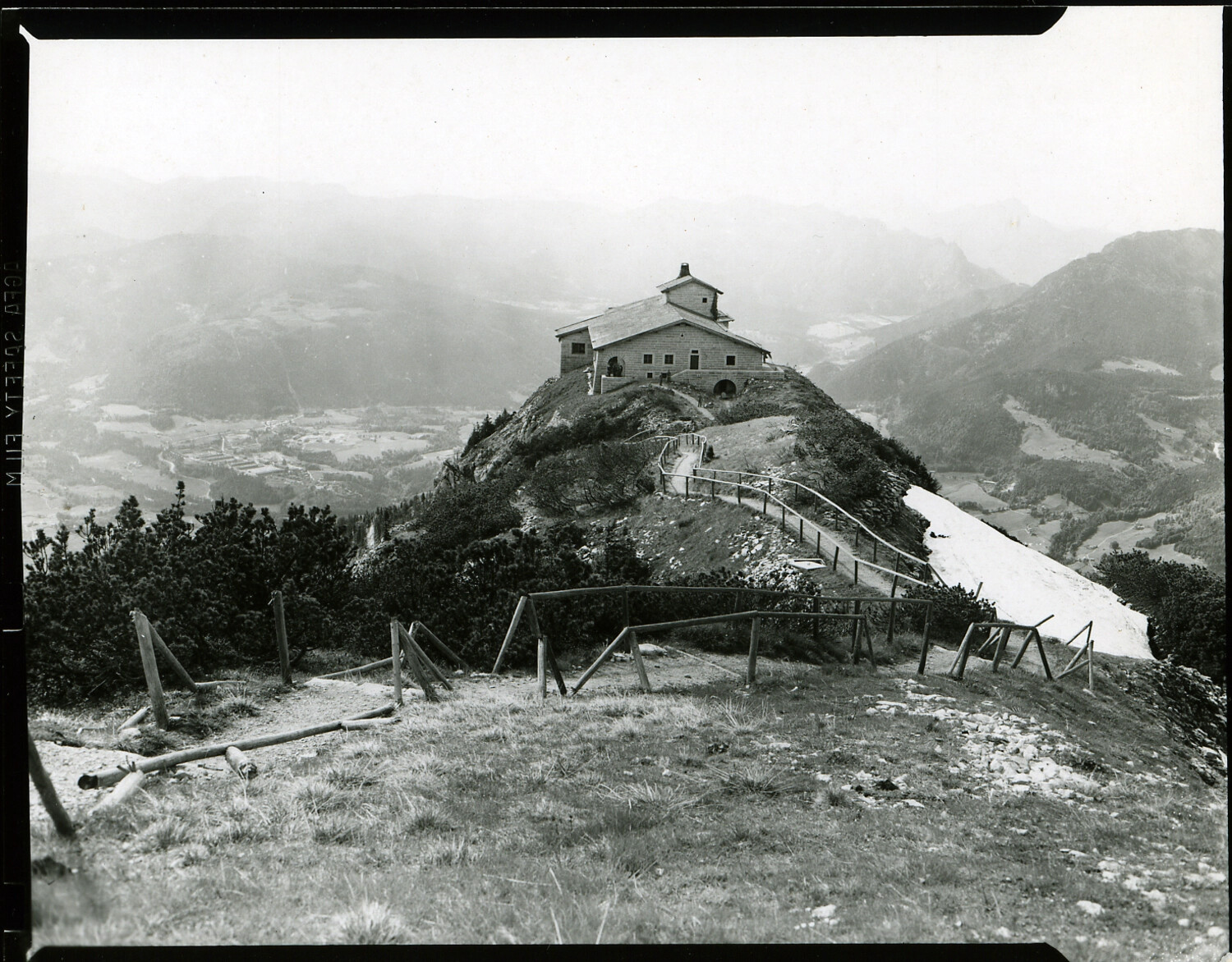 The Eagle's Nest (Kehlsteinhaus), Hitler's Alpine Retreat Above Berchtesgaden, Germany, 1945