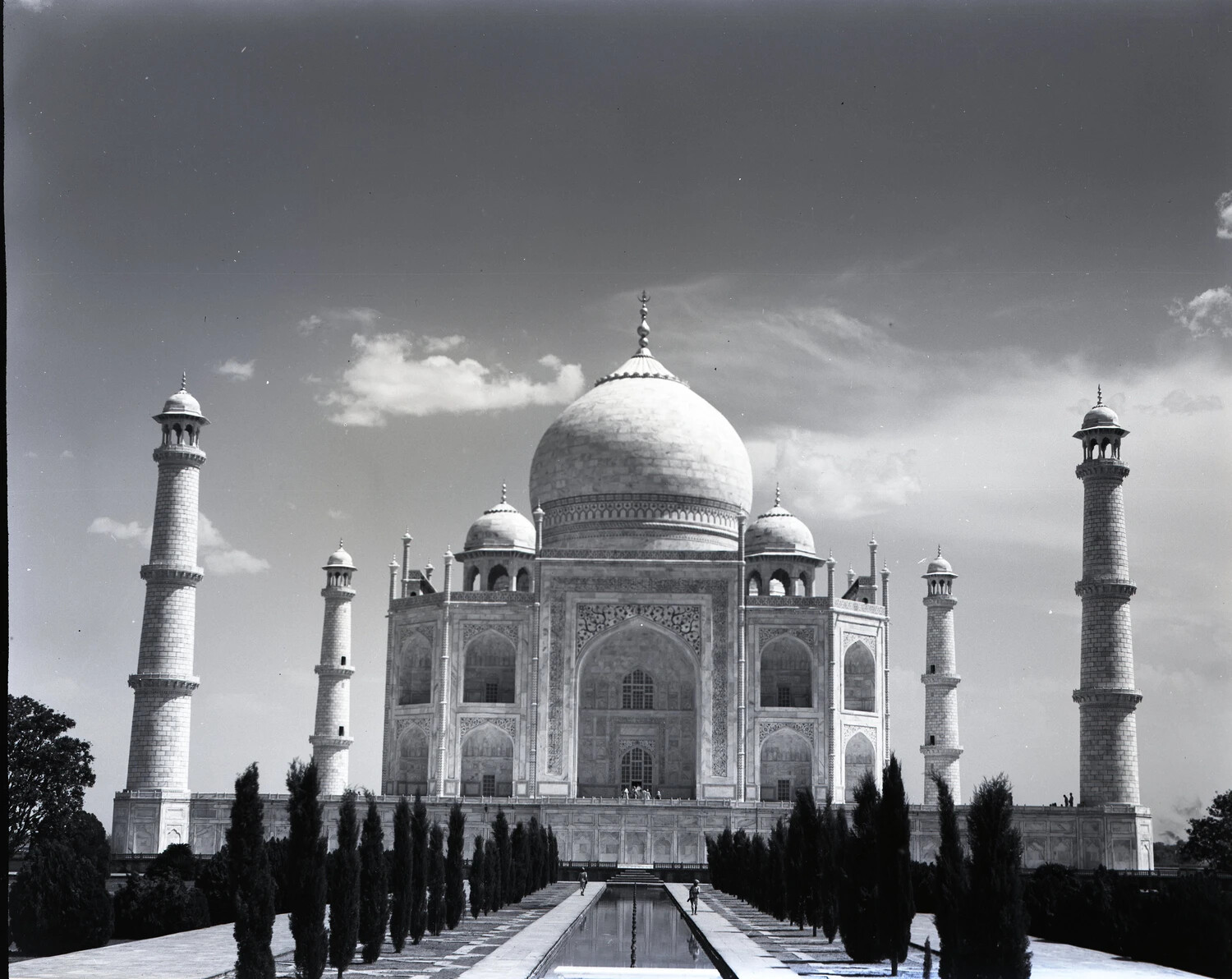 The Taj Mahal, Agra, India - WWII CBI Theater Servicemember Photograph