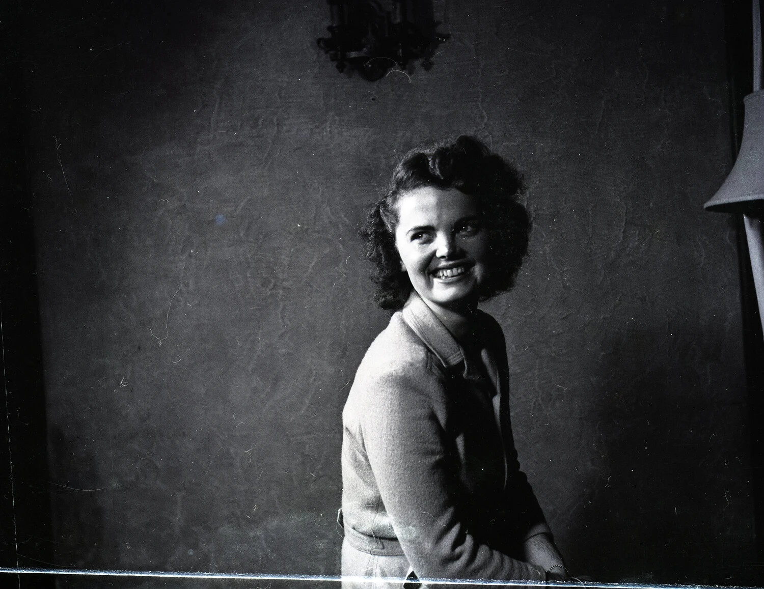 Portrait of a Young Woman, from Military Band Negative Collection