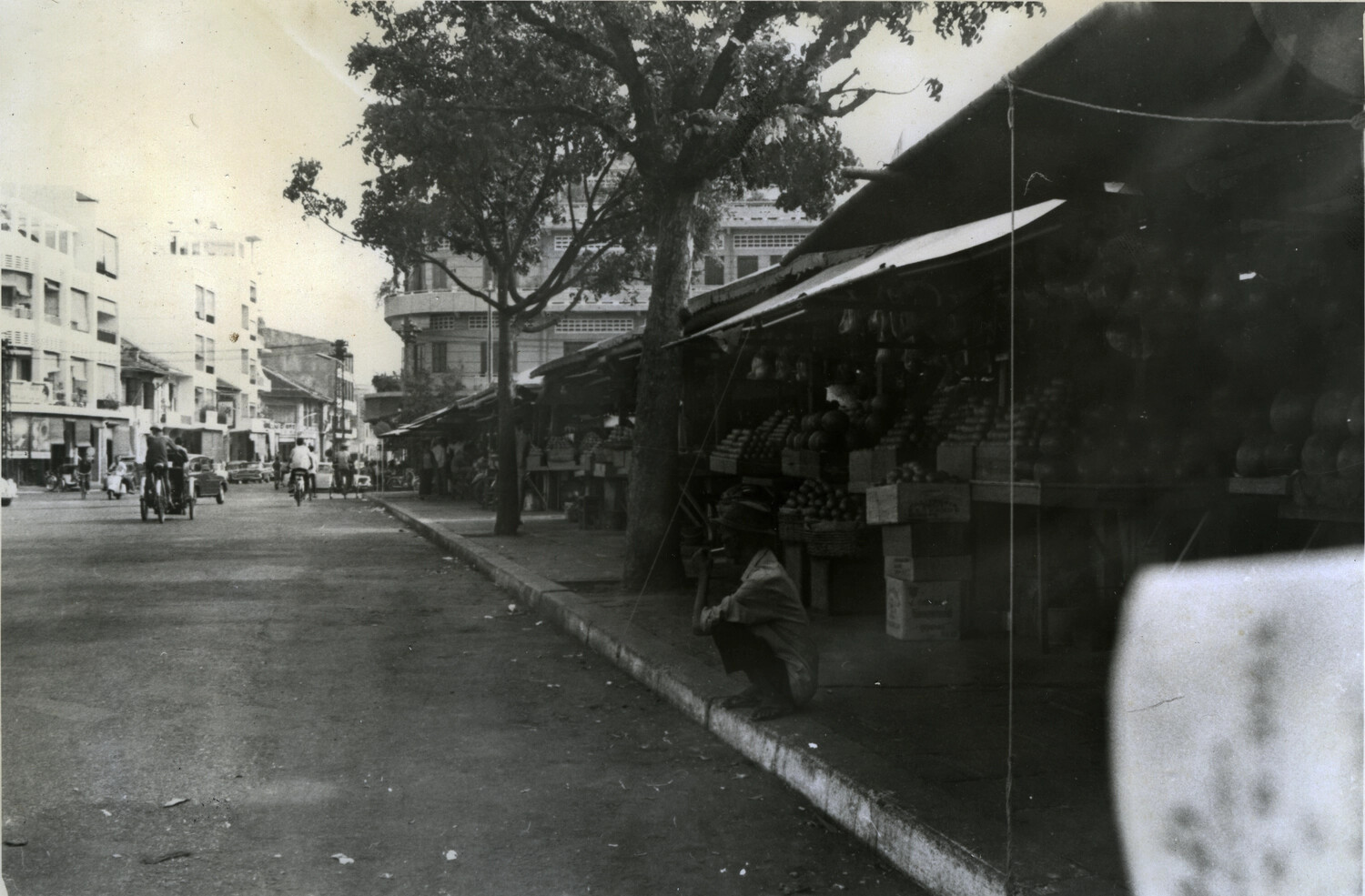 Street Market Stalls near Central Market, Phnom Penh, Cambodia