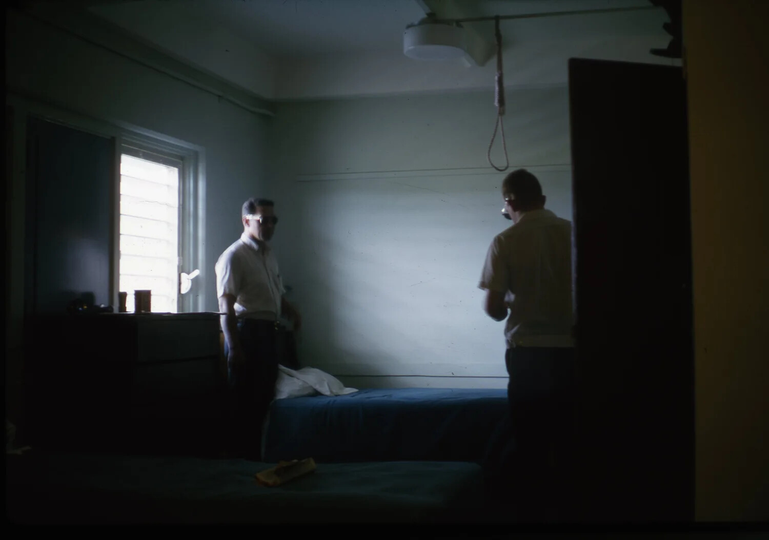 Barracks Quarters Interior, Vietnam War-Era Negatives Collection