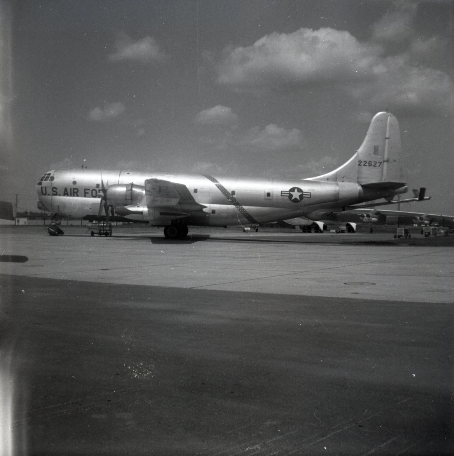 Boeing C-97 Stratofreighter, USAF Serial 22627, on the Ramp