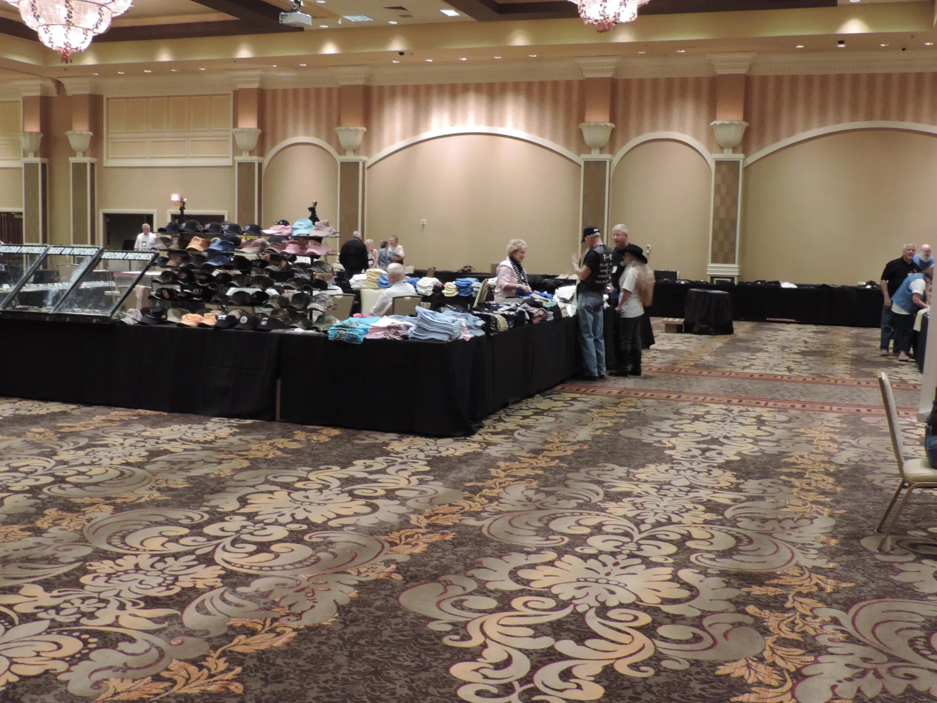 The Patch and Apparel Concession Across the Ballroom Floor, SOAR XXXVII, Las Vegas, 2013