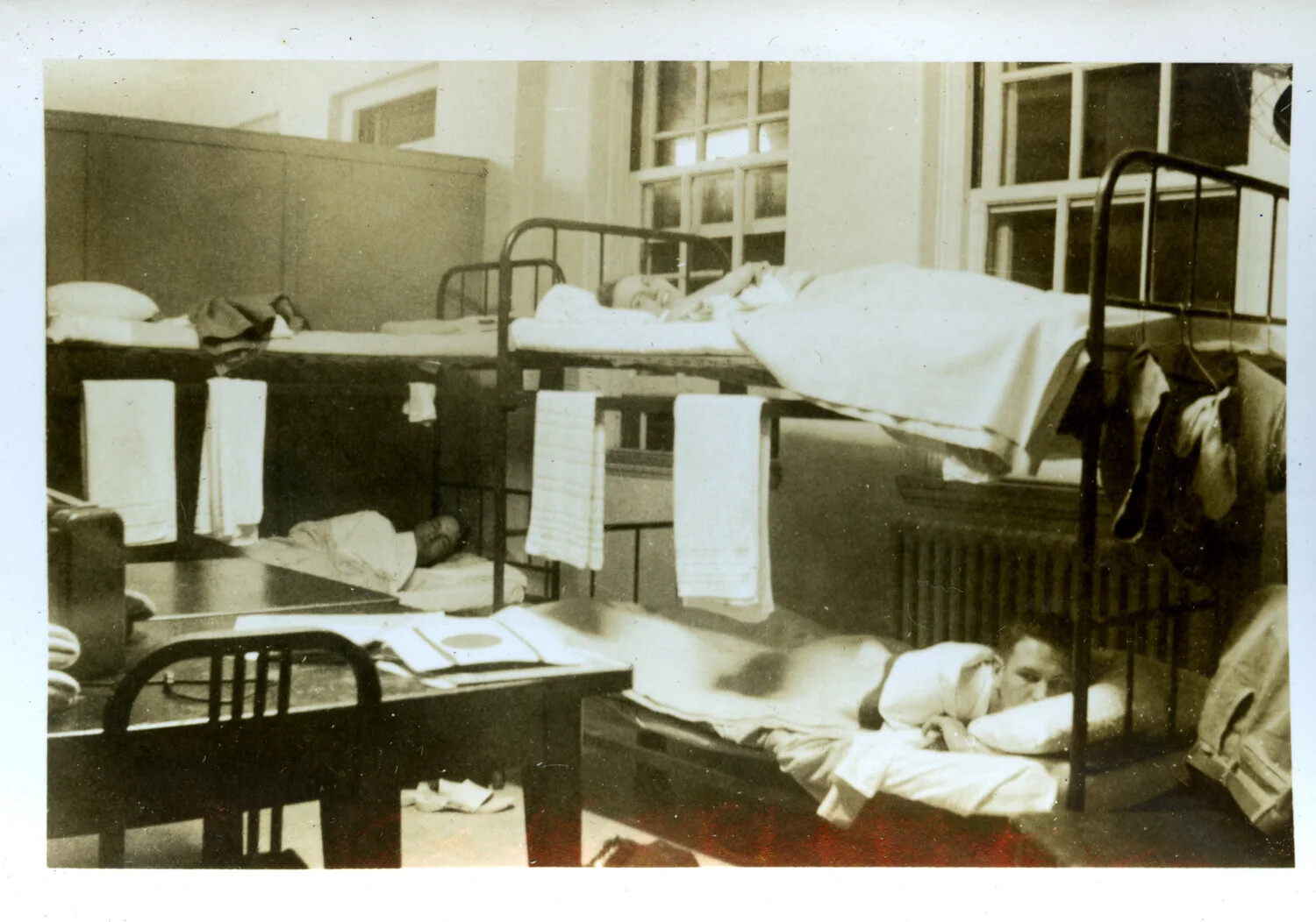 Naval Air Station Pensacola Barracks Interior, circa April 1949