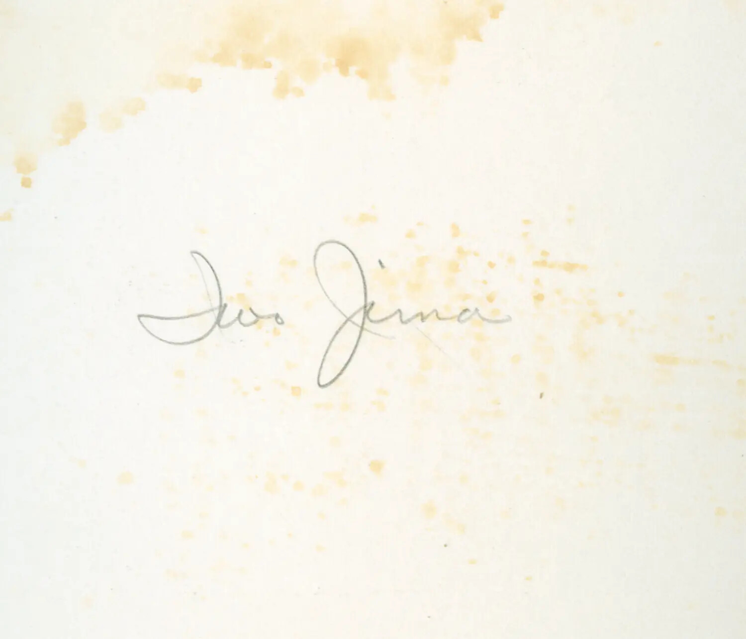 Verso of Photograph with Handwritten Caption "Iwo Jima" — USS Petrof Bay (CVE-80) Collection