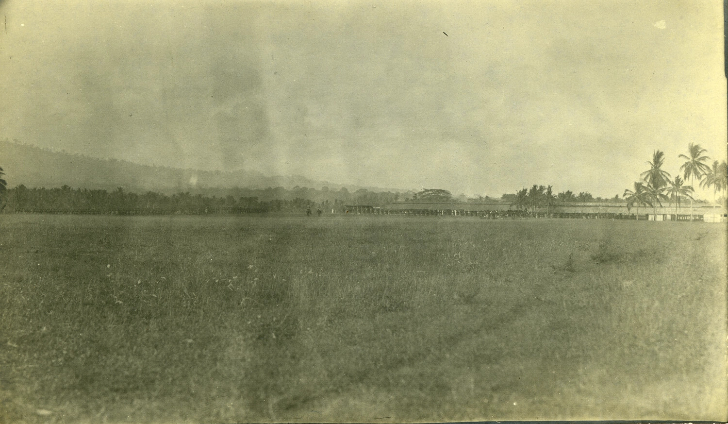 Parade Ground and Barracks, Philippine Scouts Garrison, Early 1900s
