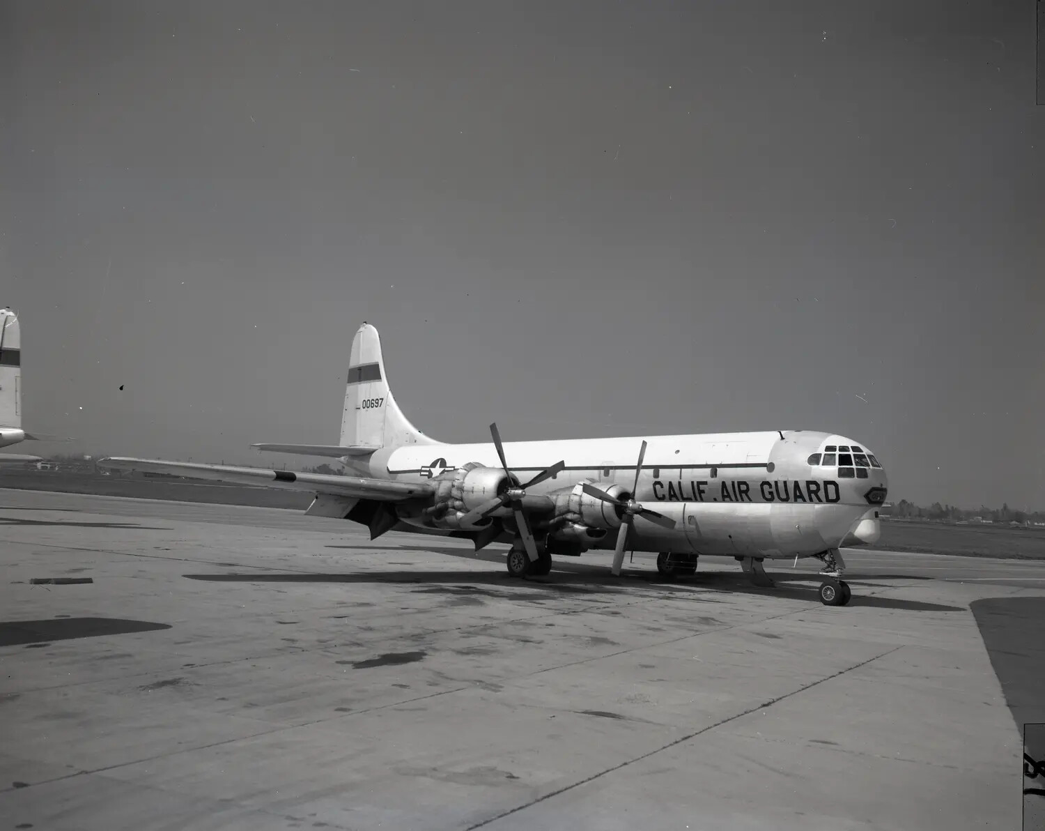 Boeing C-97 Stratofreighter, California Air National Guard, on the Flight Line