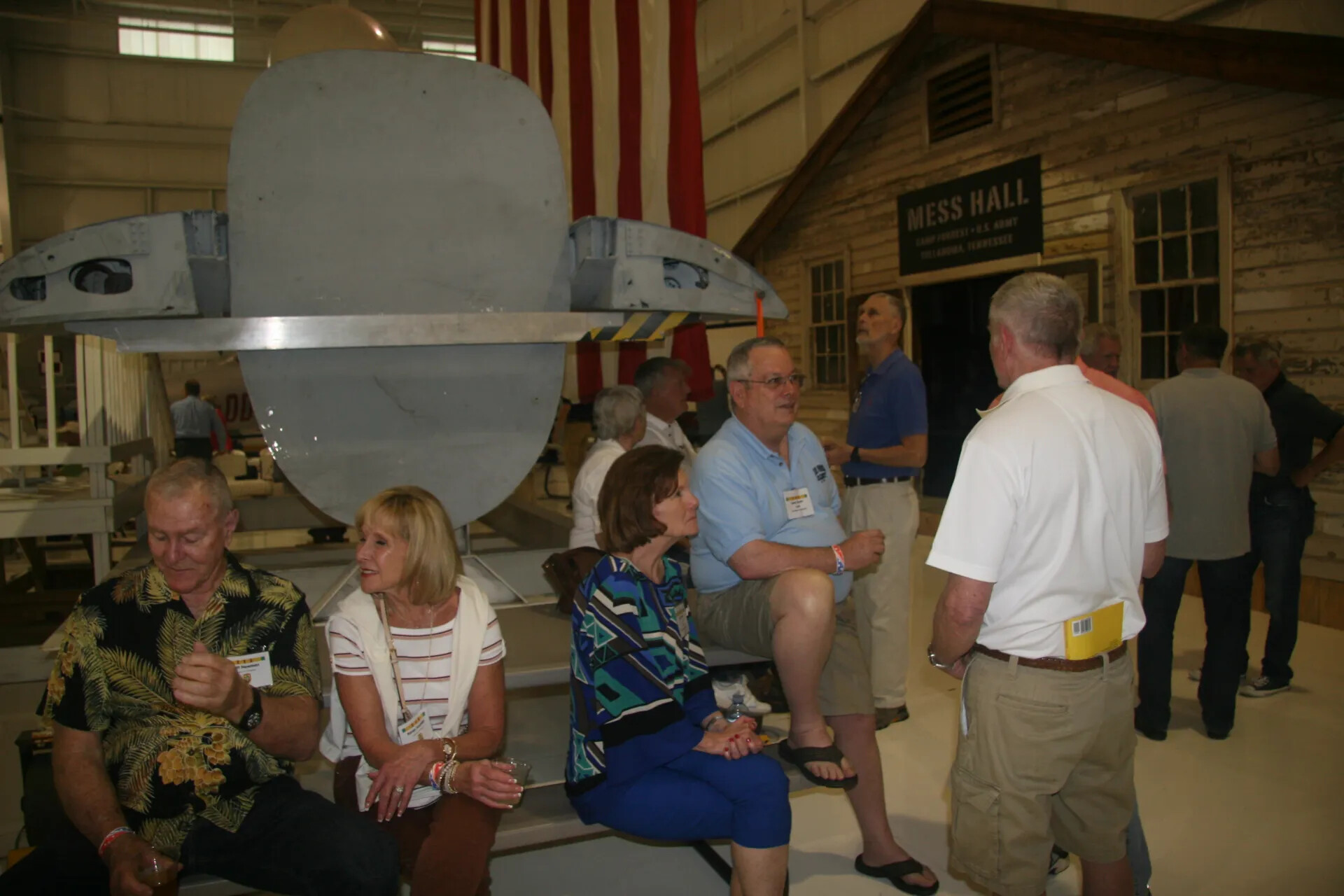 Operation Tailwind Reunion Attendees at Tullahoma Military Museum, April 2016