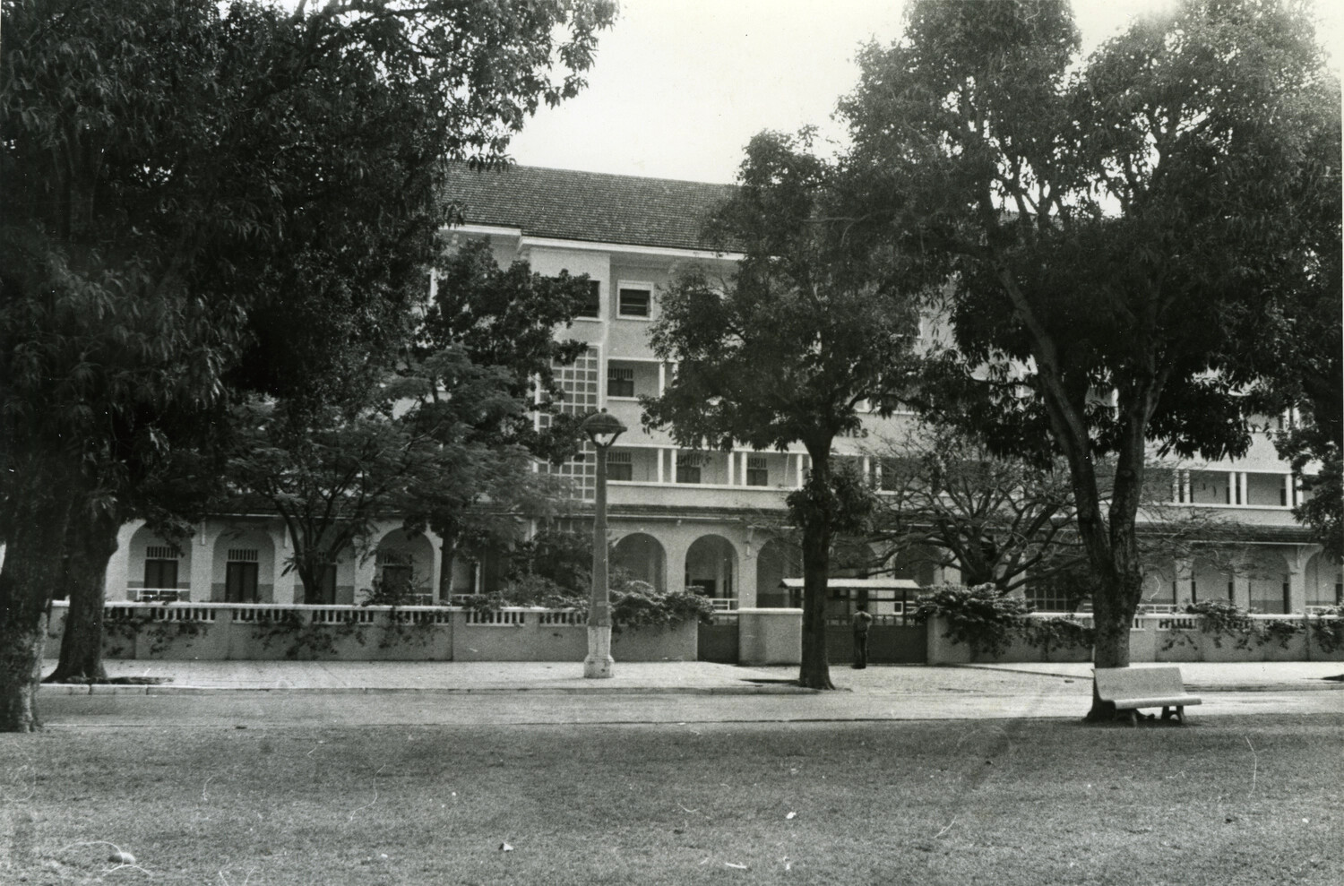 Colonial-Era Building, Phnom Penh, Cambodia