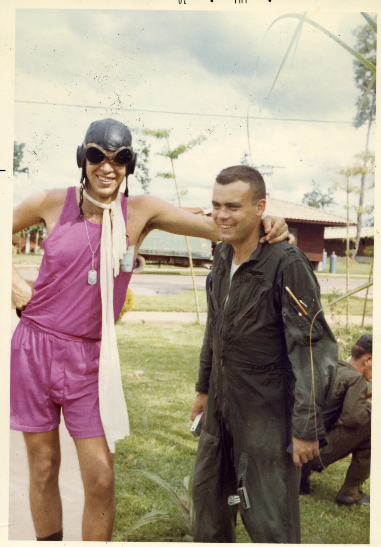 'Tooth Fairy' and George Porter at NKP (Nakhon Phanom RTAFB), Vietnam War Era