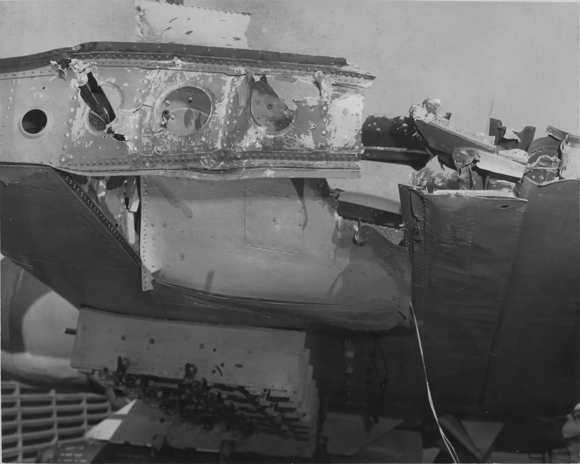 Aircraft Structural Damage Detail, Jax Roberts Collection