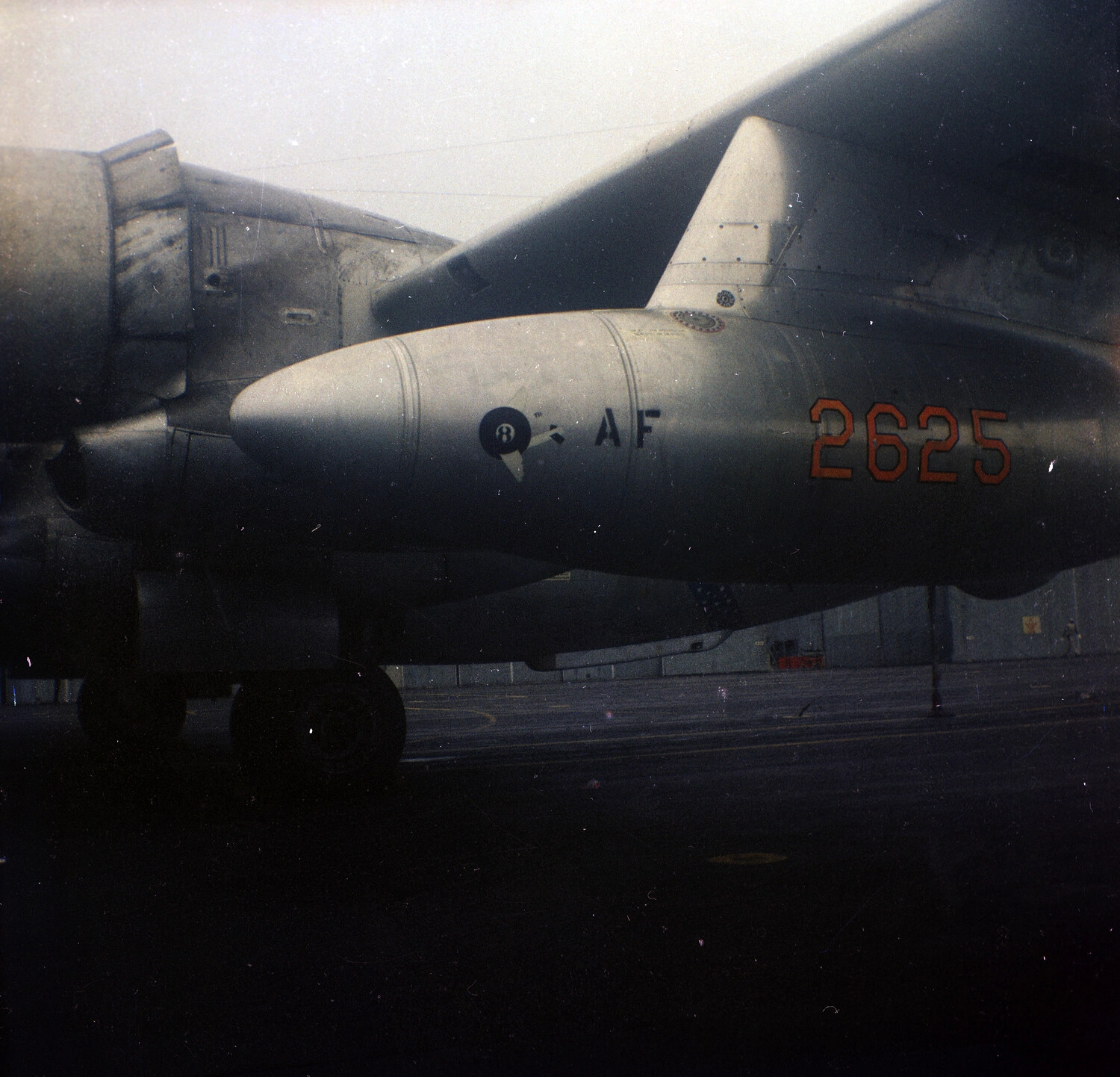 Nose Section of Boeing B-47 Stratojet with Eighth Air Force Insignia, Serial 2625