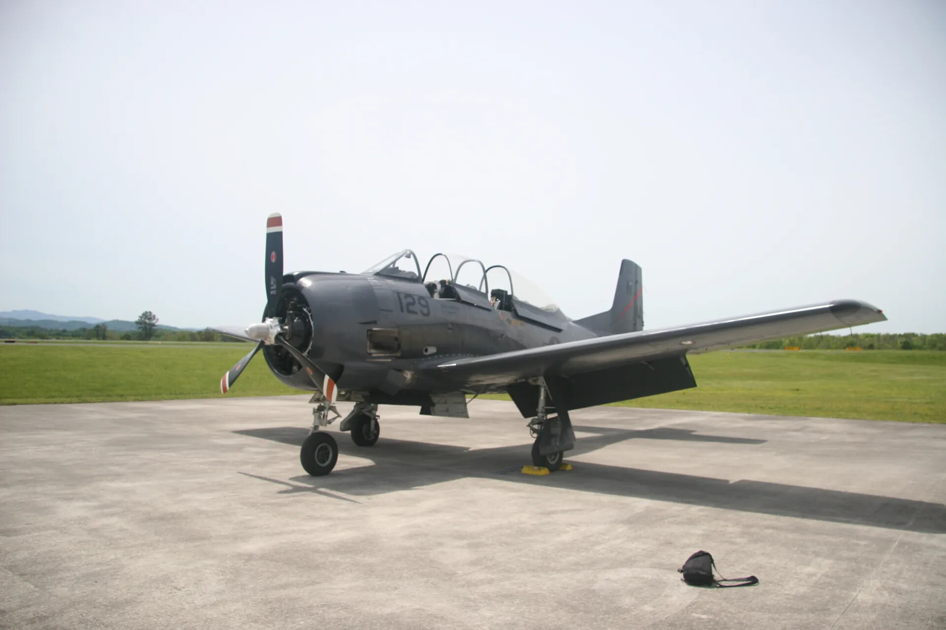 T-28 Trojan '129' on Display, 2016 Operation Tailwind Reunion