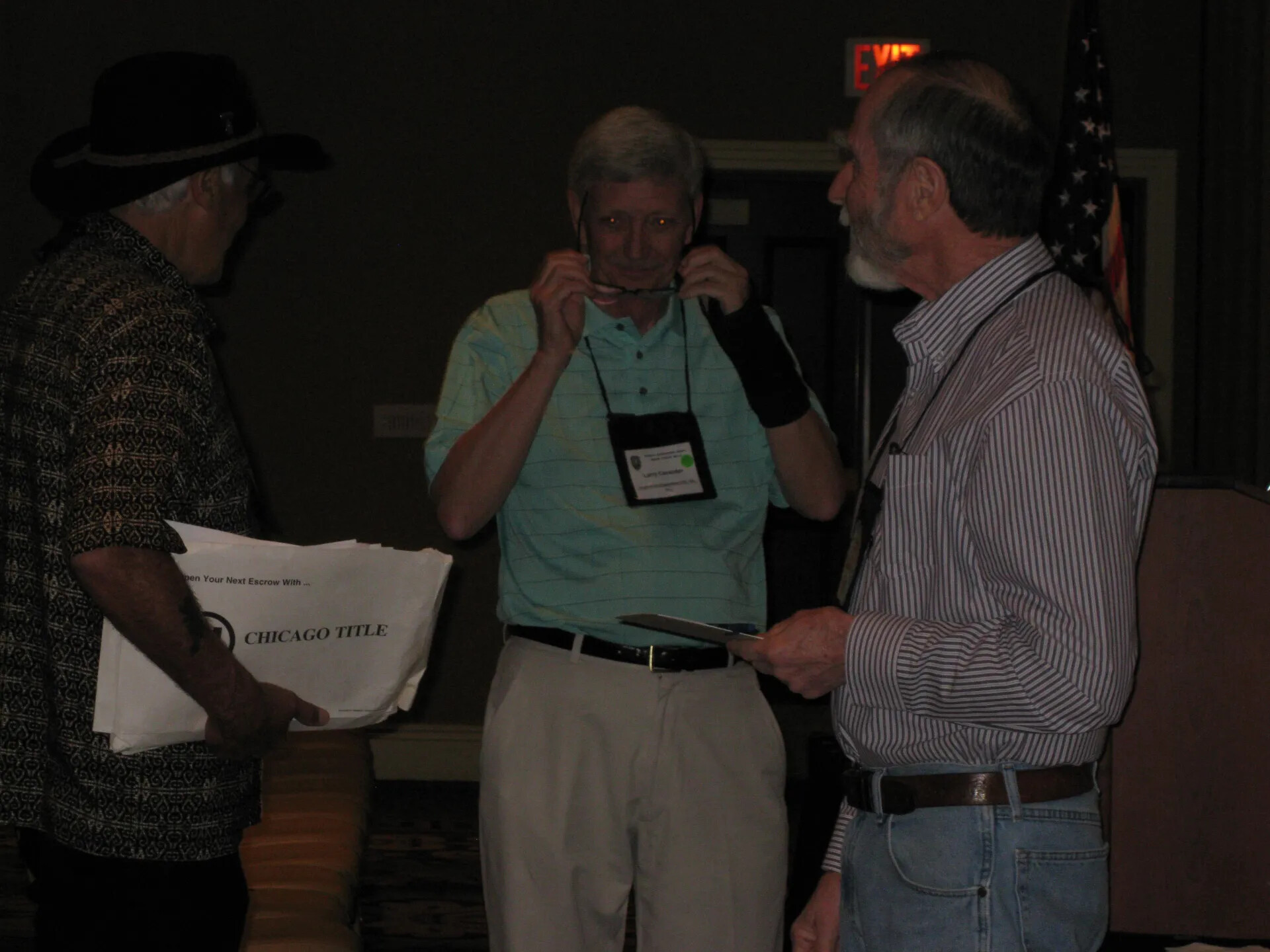 Attendee Larry Cavender in Conversation, Special Operations Association Reunion XXXVII, Las Vegas, 2013