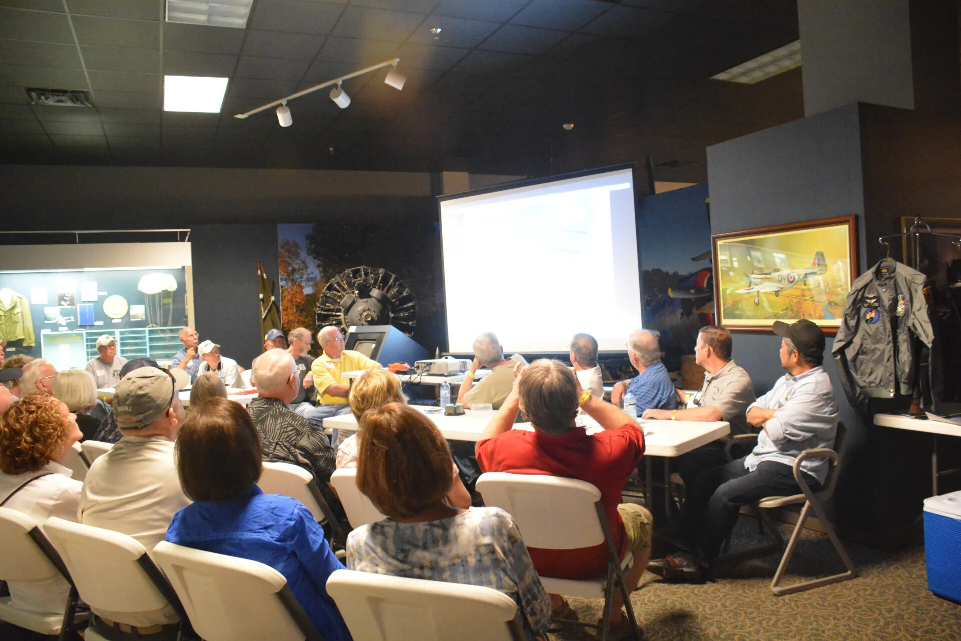 Panel Presentation Continues, Tennessee Museum of Aviation Reunion Session