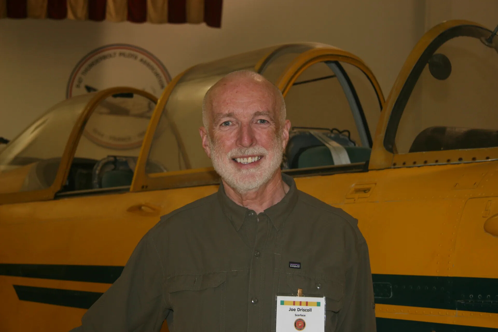 Portrait of Vietnam Veteran 'Joe Driscoll' (Callsign 'Scarface') at Operation Tailwind Reunion, 2016