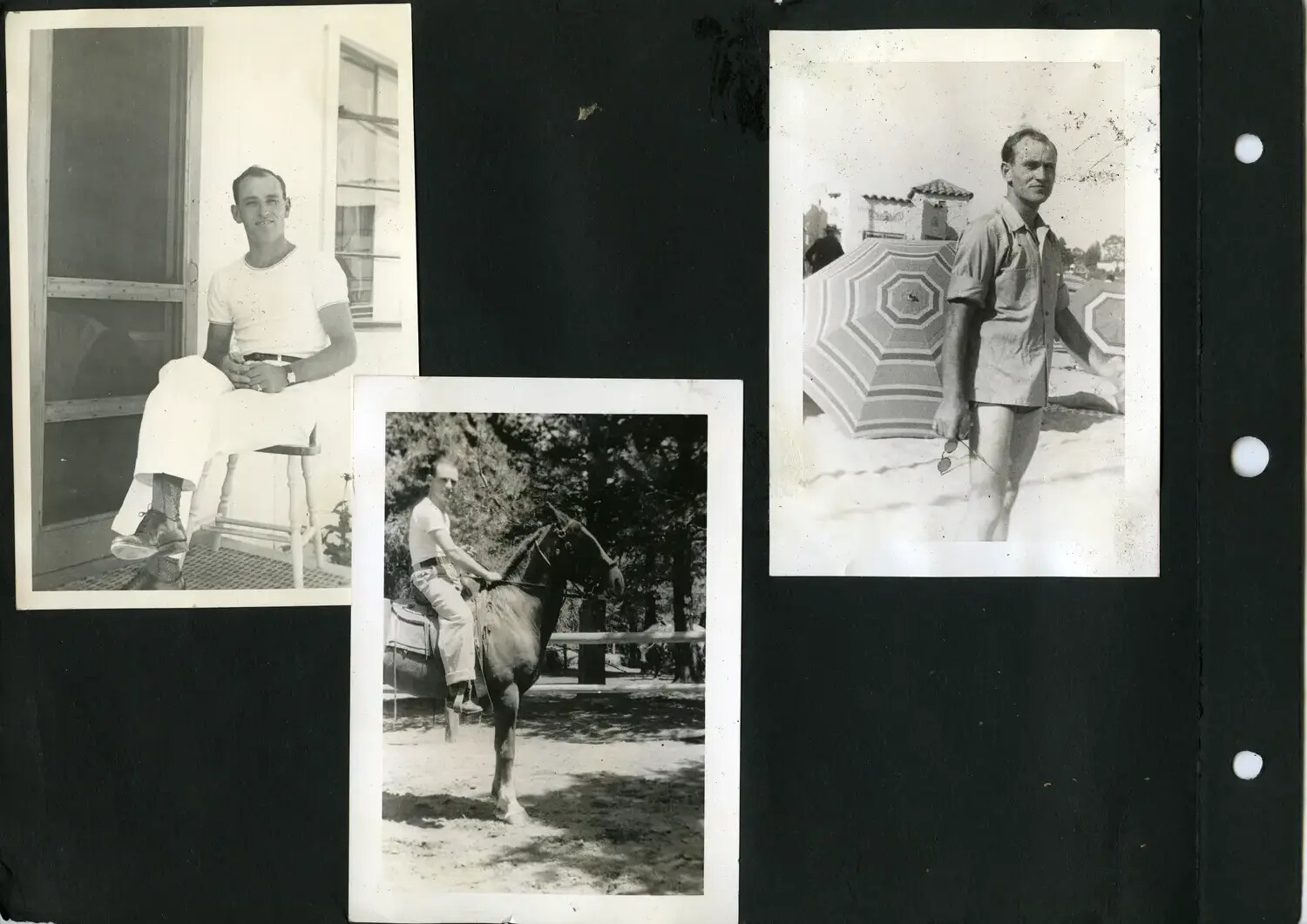Personal Snapshots of a Sailor on Liberty, USS Maryland Album, 1930s