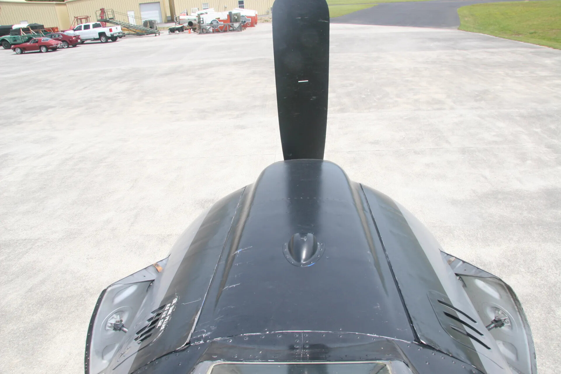 Restored Douglas A-1 Skyraider Nose and Propeller, Operation Tailwind Reunion, 2016