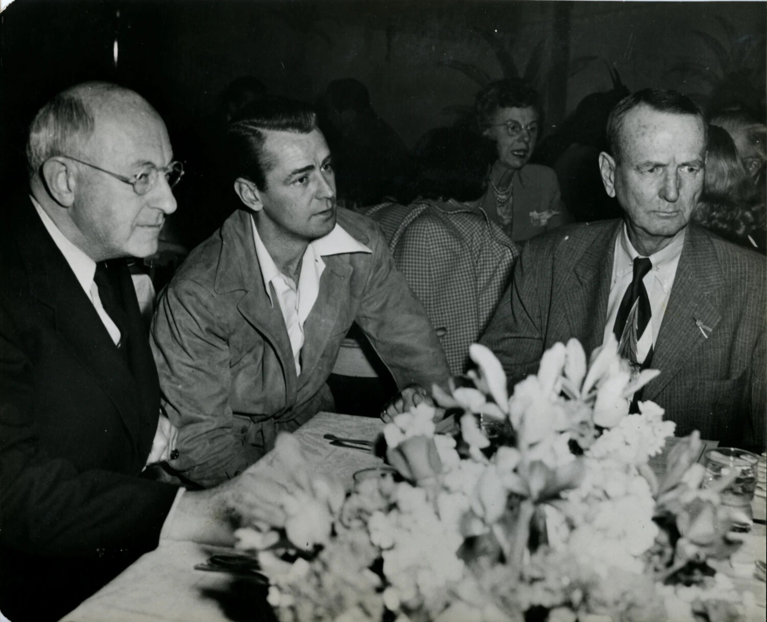 General Jonathan M. Wainwright IV at a Banquet Table, Variant View, c. 1949