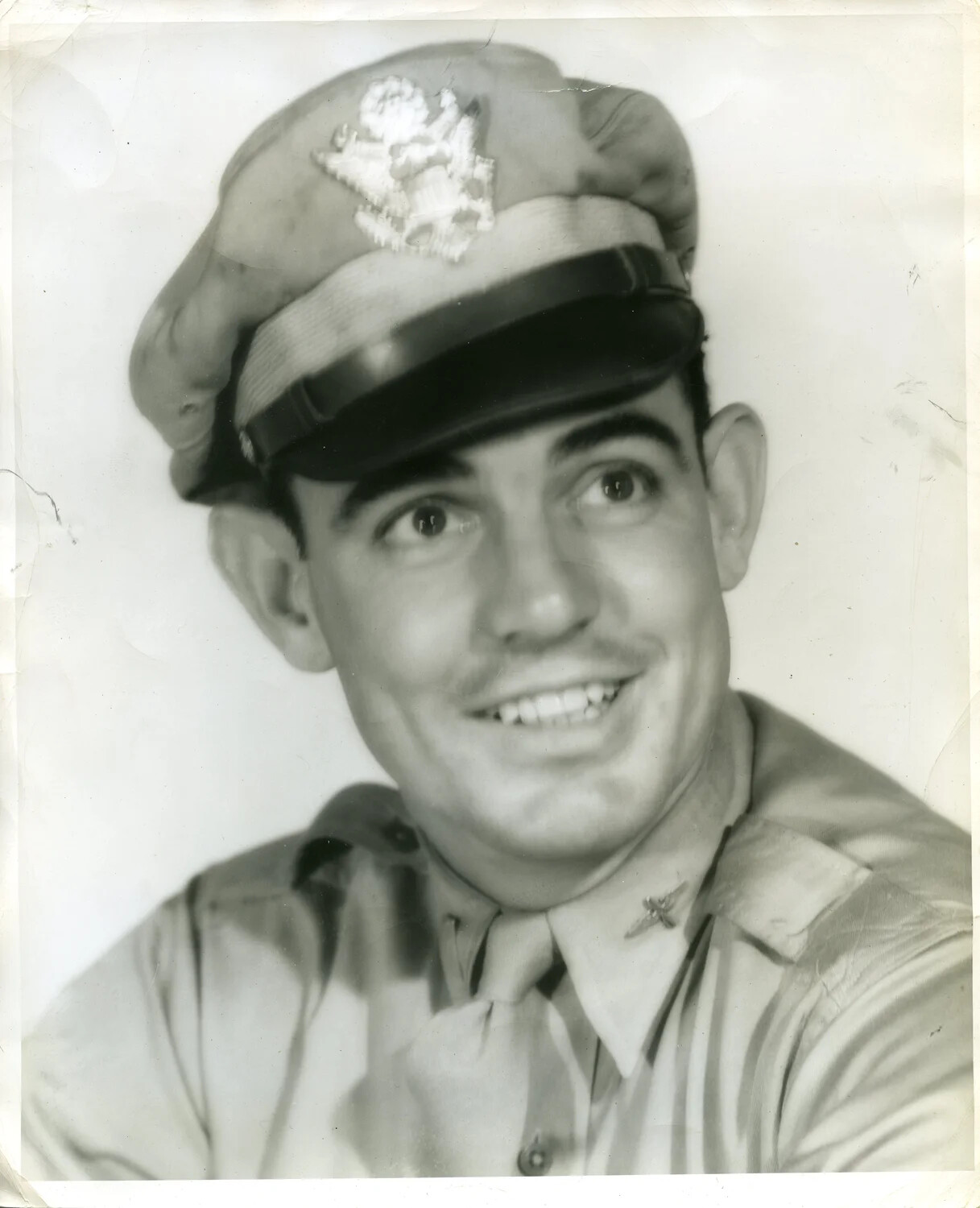 Portrait of a U.S. Army Air Forces Officer, Tom Cushman Photo Album, World War II