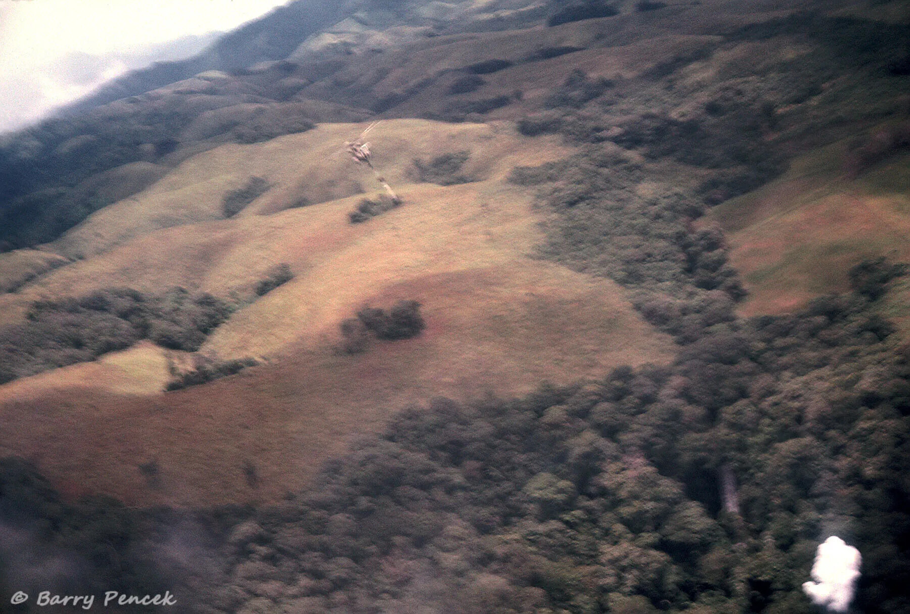 Aerial View of Helicopter on Landing Zone, Laotian Highlands — Operation Tailwind Collection
