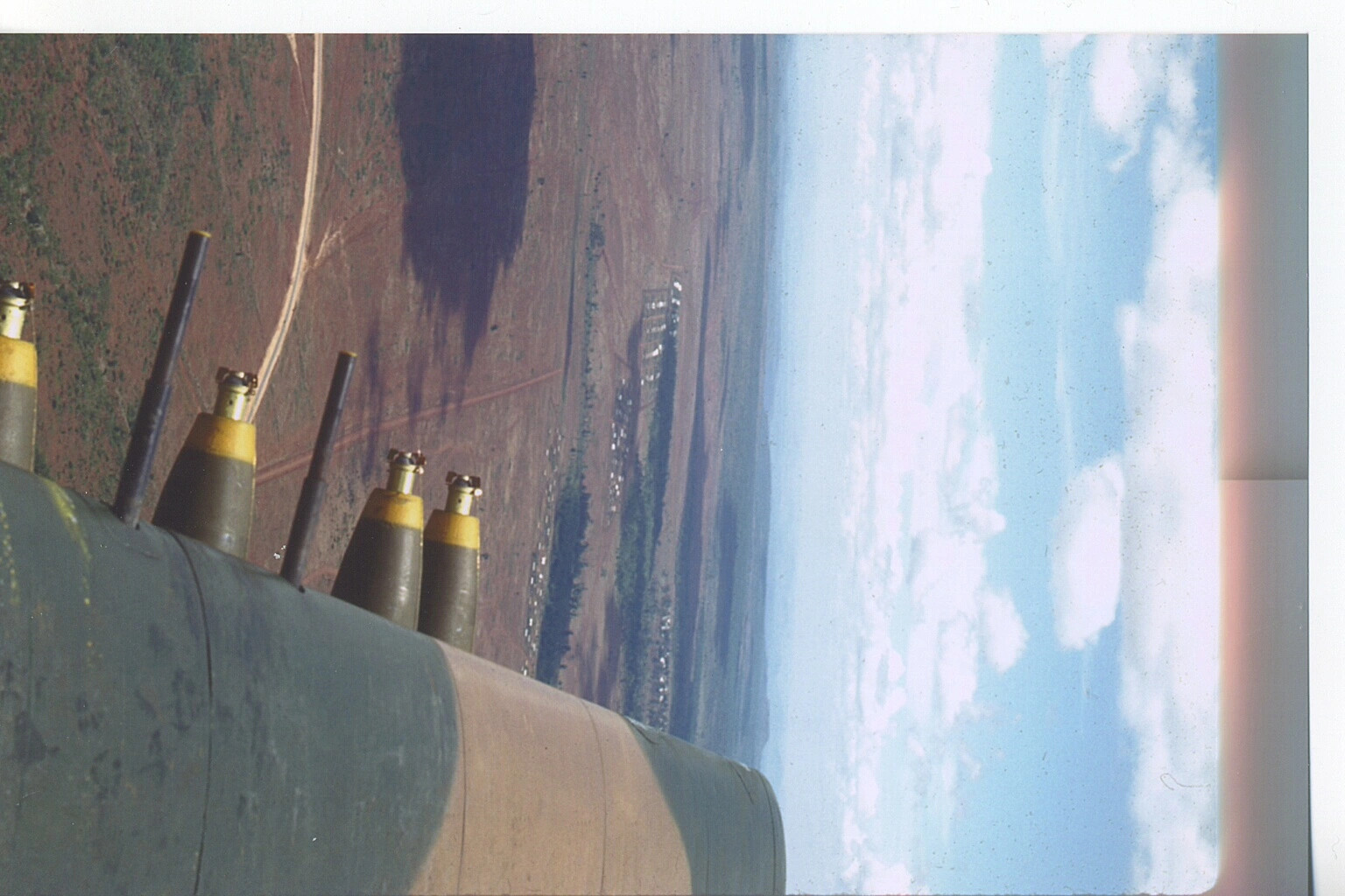 Wing-Mounted Practice/Marking Ordnance Over Scorched Target Area, 6th SOS Collection