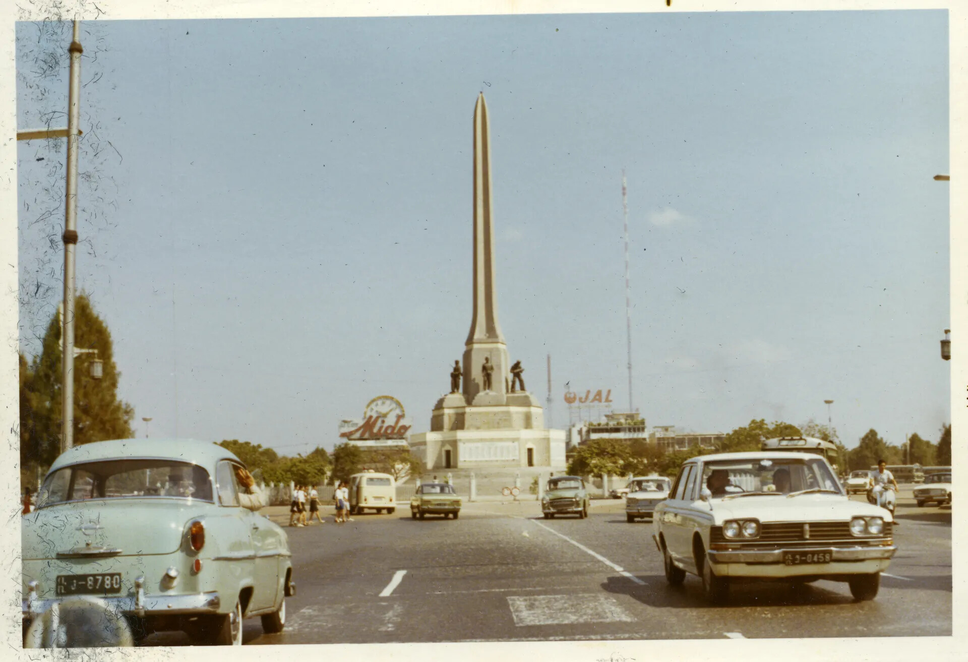 Victory Monument, Bangkok, Thailand, Vietnam War Era