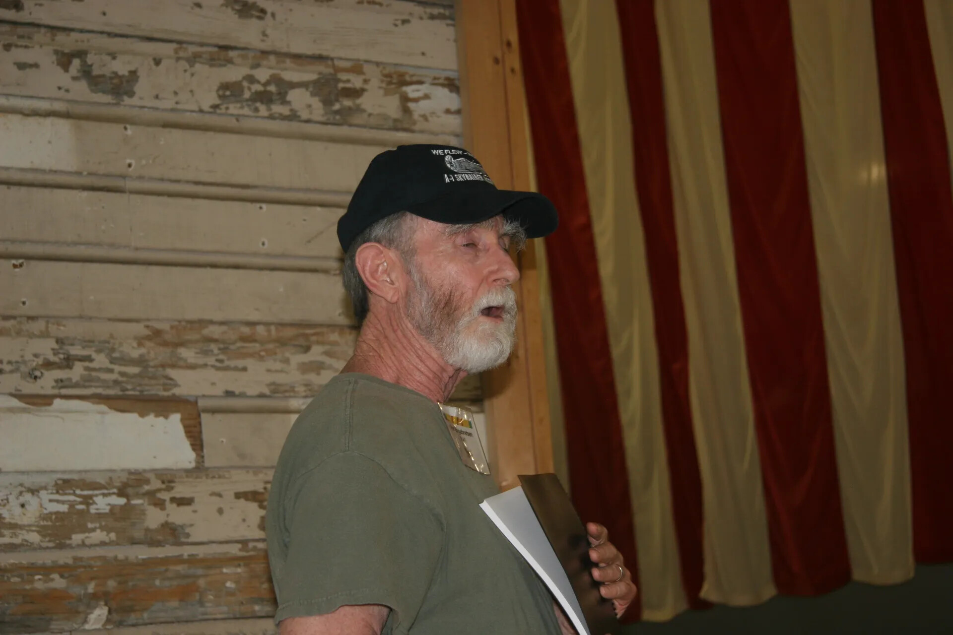 A-1 Skyraider Veteran Speaking at Tailwind Reunion Event, 2016