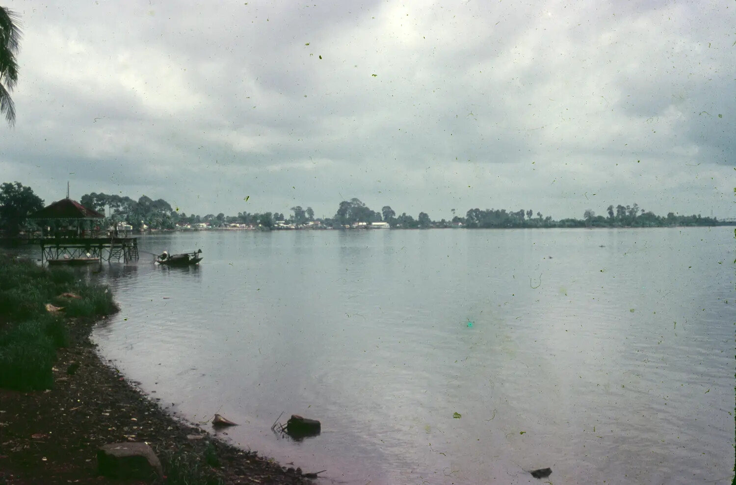 Riverside Scene, Vietnam, circa 1965 (3rd Tactical Fighter Wing Collection)