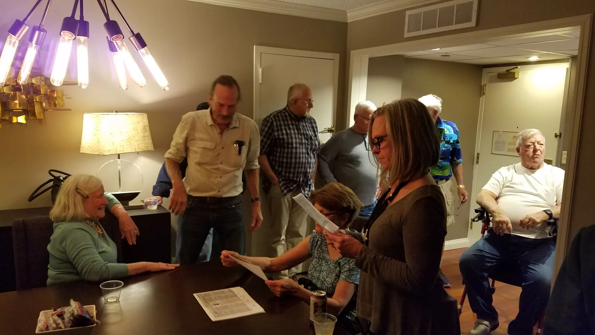 Informal Gathering of Operation Tailwind Veterans and Family, October 2017