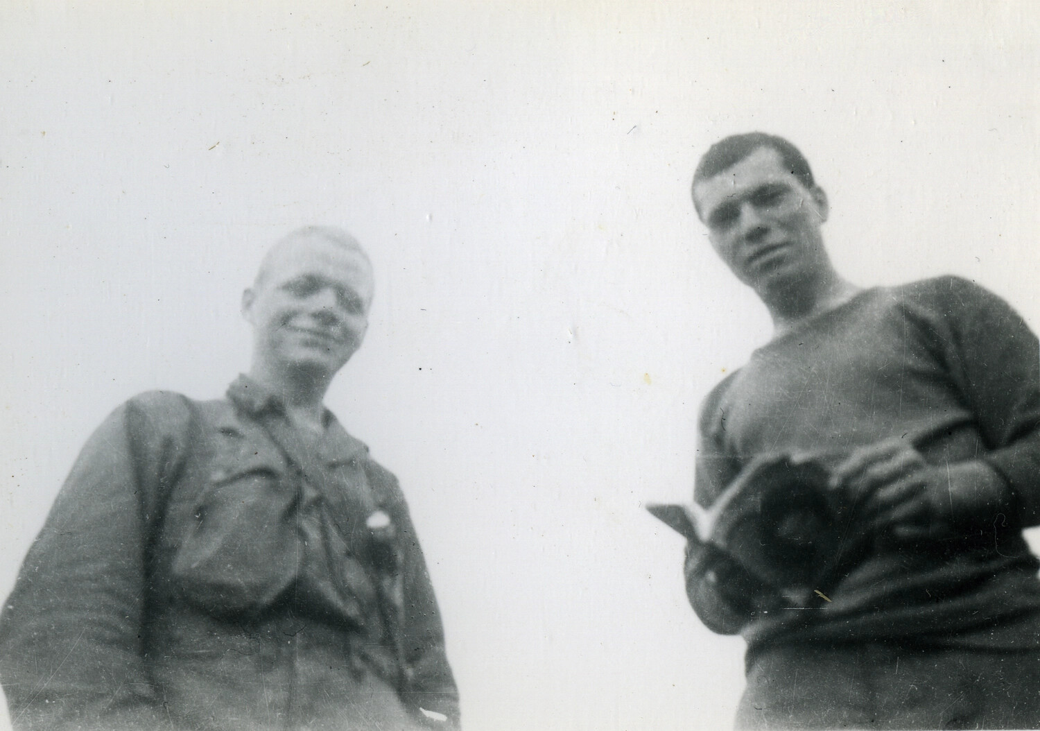 Informal Snapshot of Two American Soldiers, Personal Photograph