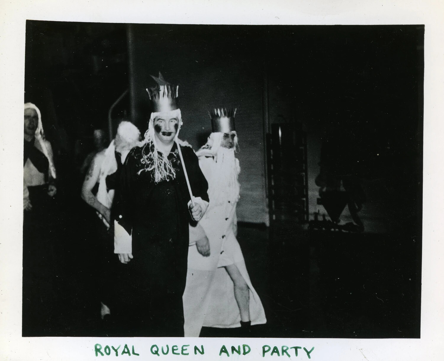 'Royal Queen and Party' — Crossing the Line Ceremony Aboard USS Franklin D. Roosevelt (CVB-42)