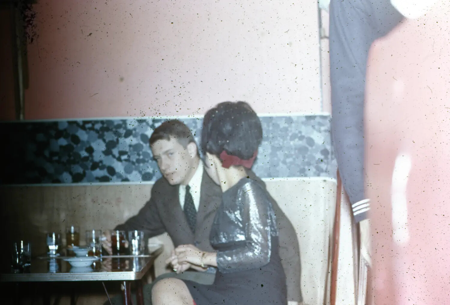 Sailor on Liberty with Companion — USS Ticonderoga Collection, Vietnam Era
