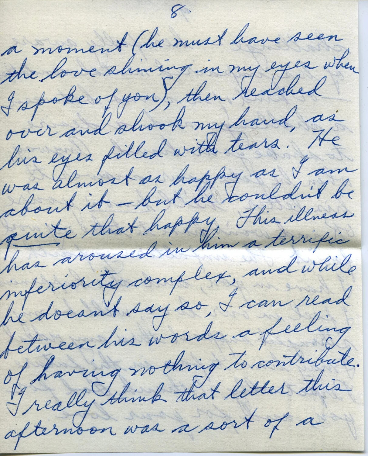 Handwritten Personal Letter, Page 8 (Wagener Family Letters Collection)