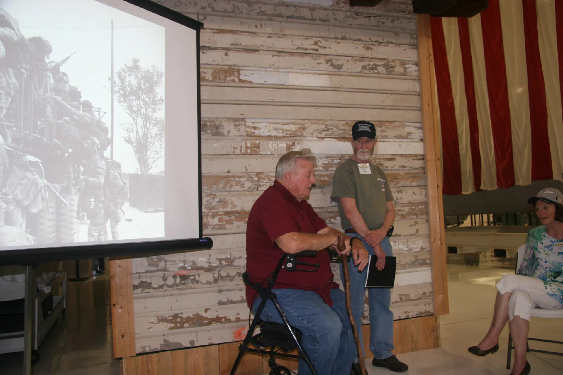 Operation Tailwind Veterans Presenting at Commemorative Event, April 2016