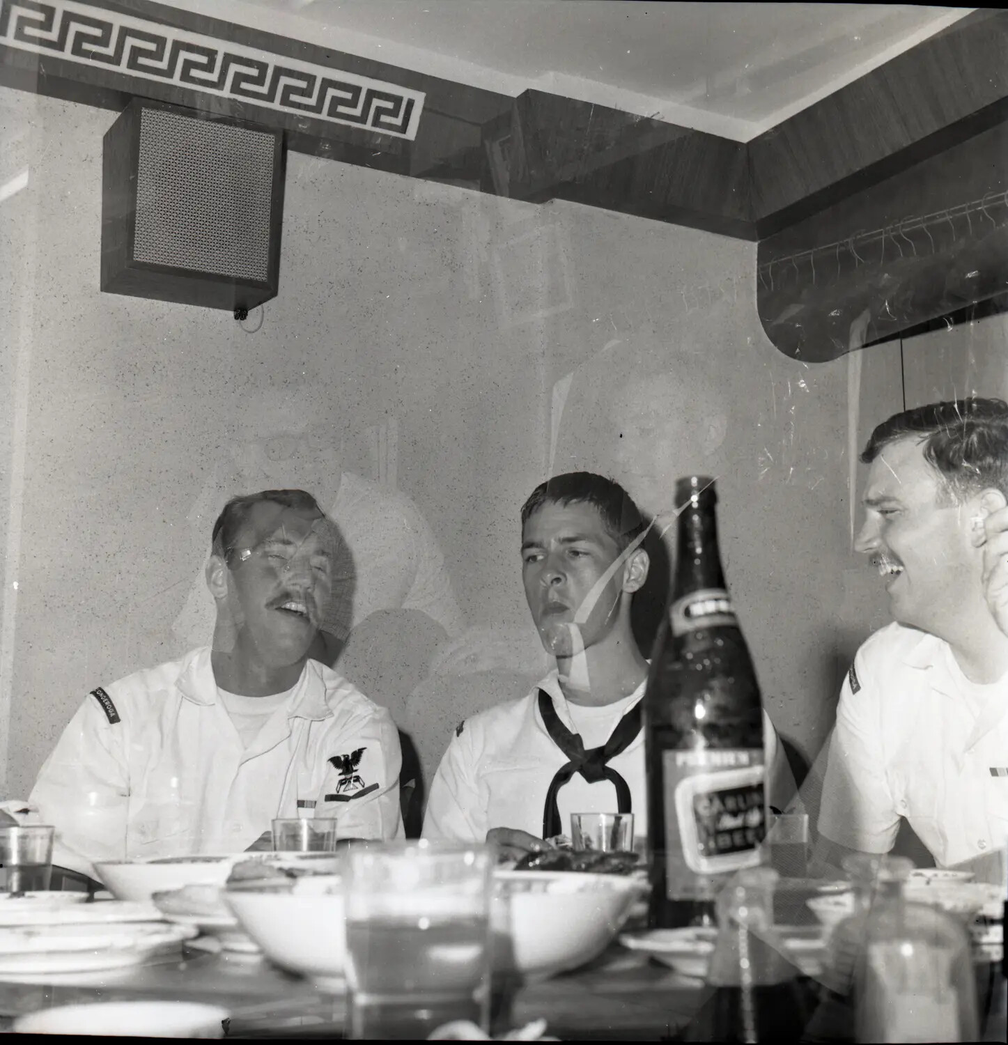 Sailors of USS Ticonderoga Enjoying Liberty Ashore, Vietnam War Era