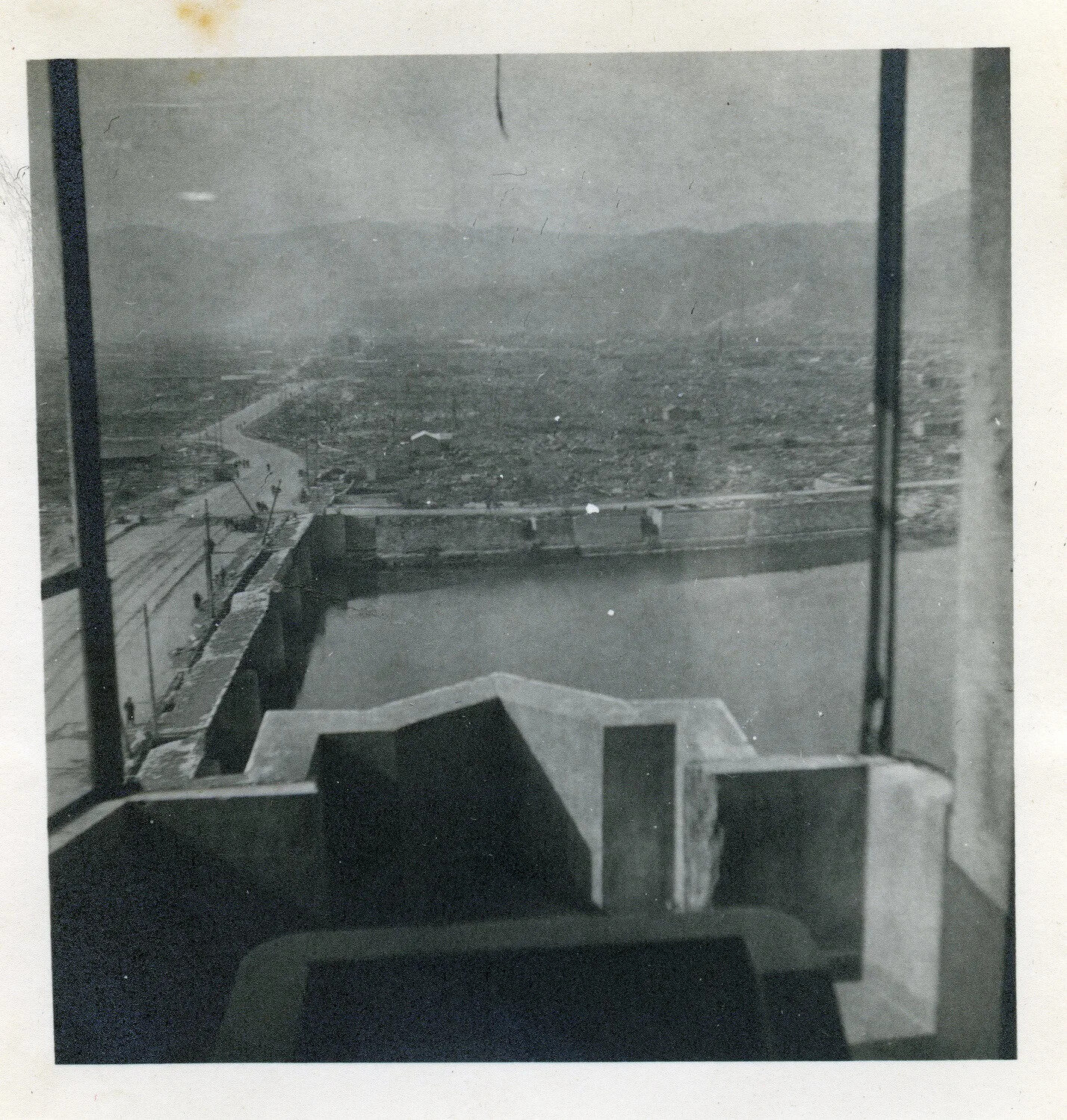Elevated View of Hiroshima City and River, Japan