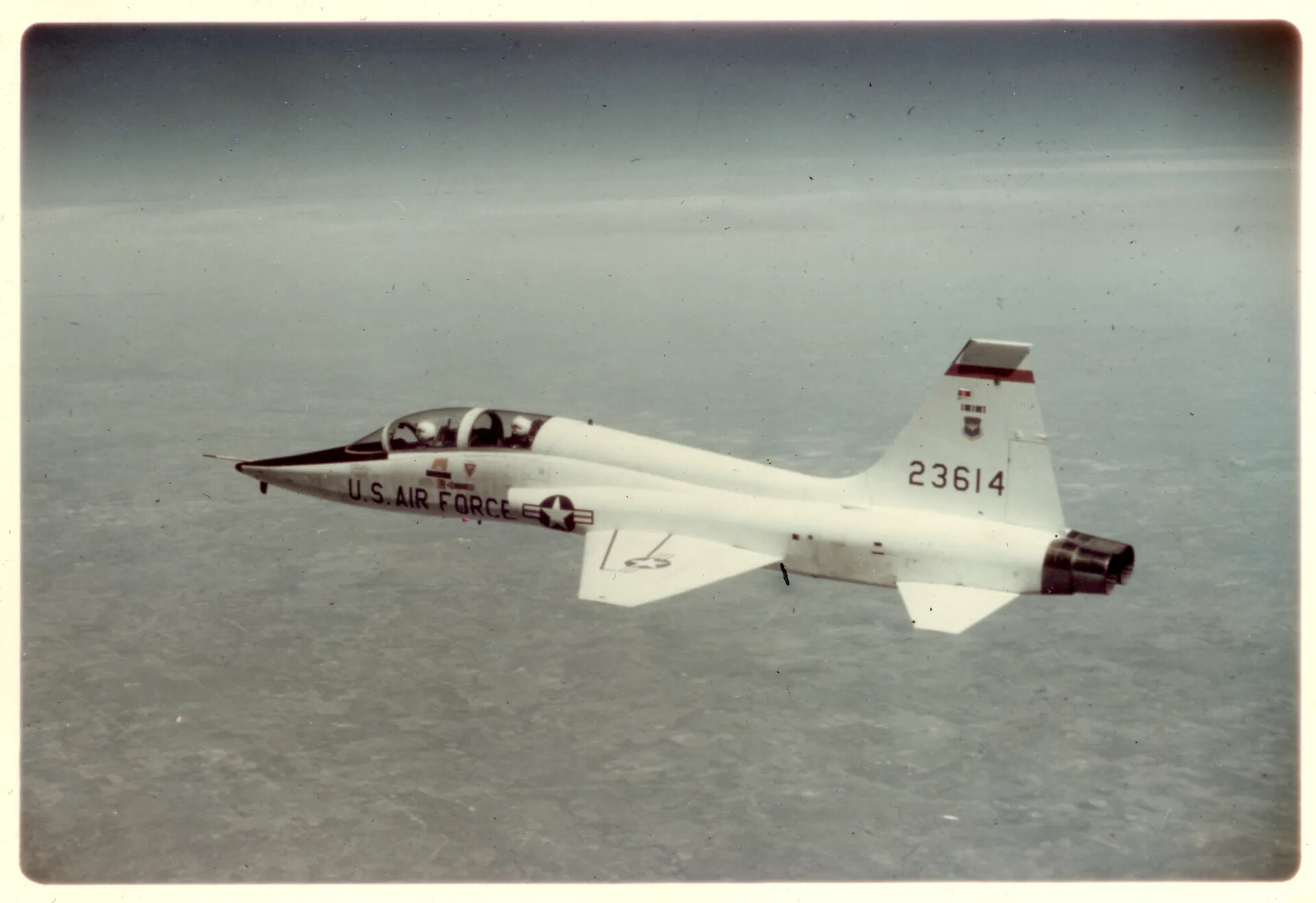 T-38 Talon Trainer in Flight, U.S. Air Force Training Command