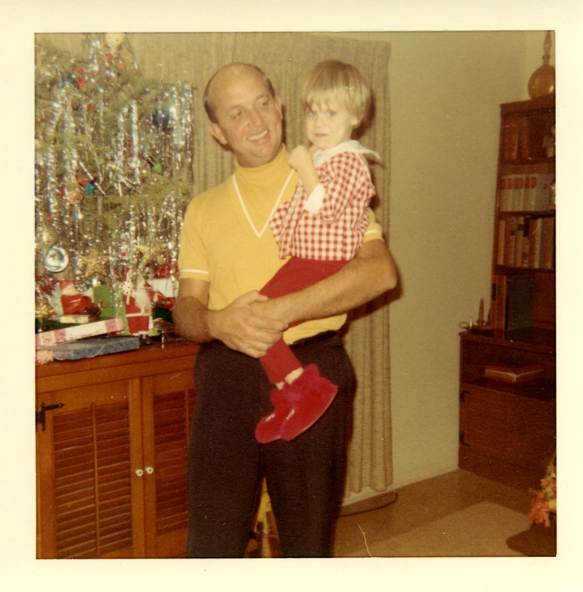 Family Christmas Portrait, Mel Swanson Household, 1968