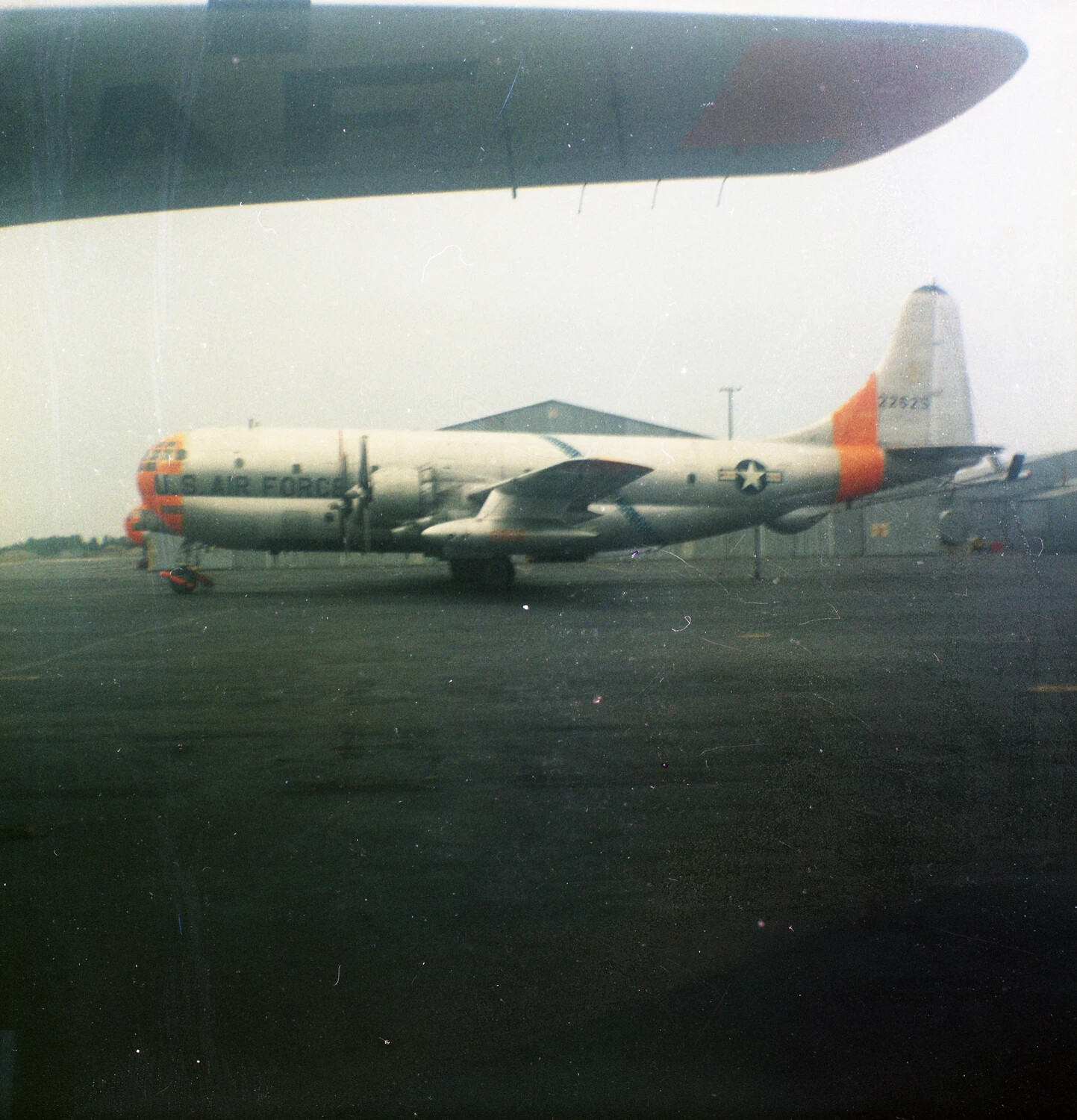 Boeing C-97/KC-97 U.S. Air Force Transport on Airfield Ramp